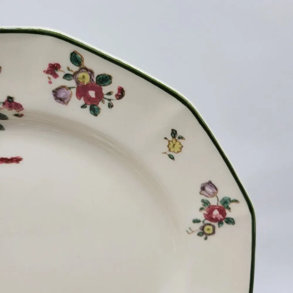 Royal Doulton Old Leeds Spray SetOf 6 Vintage 8 1/4